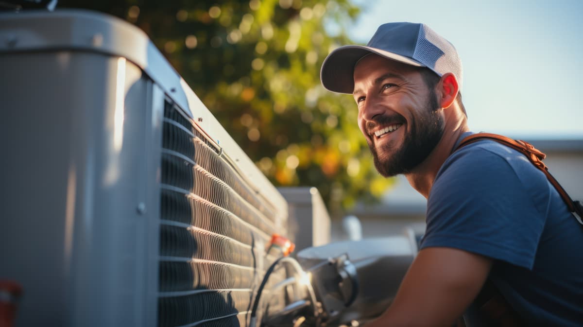 Friendly Arizona Air Repair Technician